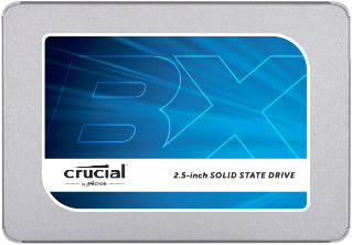 Crucial BX300 120GB SATA 2.5-inch 7mm (with 9.5mm adapter) Internal SSD